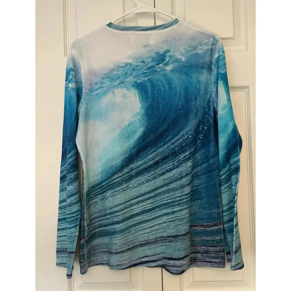 NEW House of Sunny Wave Towelling Top 10 - Picture 3 of 8